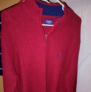 CHAPS by Ralph Lauren sz Large 1/4 zip sweater